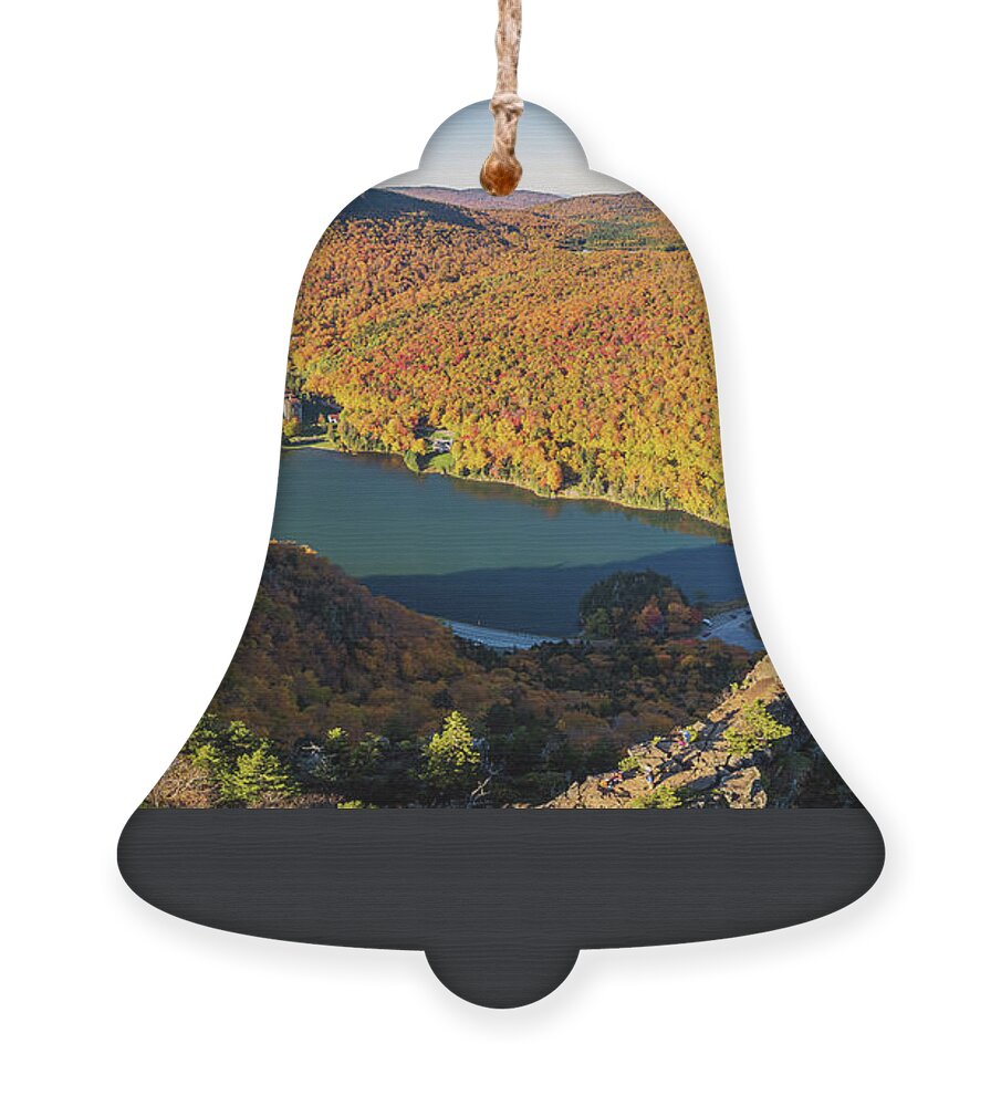  Ornament featuring the photograph Dixville Notch, New Hampshire by John Rowe
