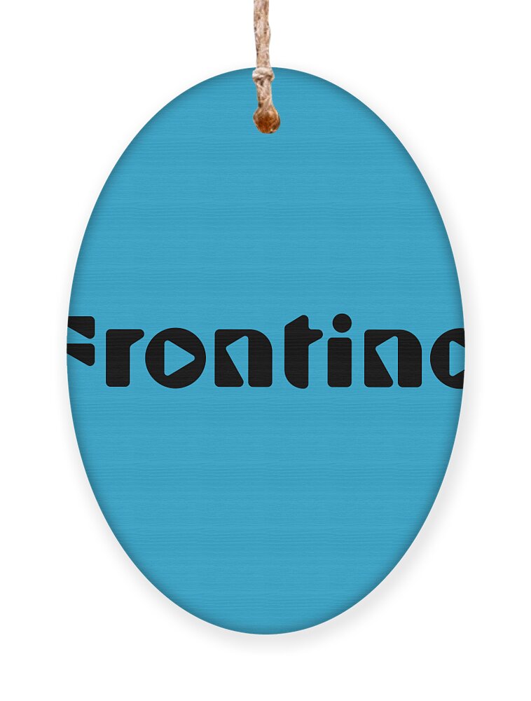 Frontino Ornament featuring the digital art Frontino #Frontino by TintoDesigns