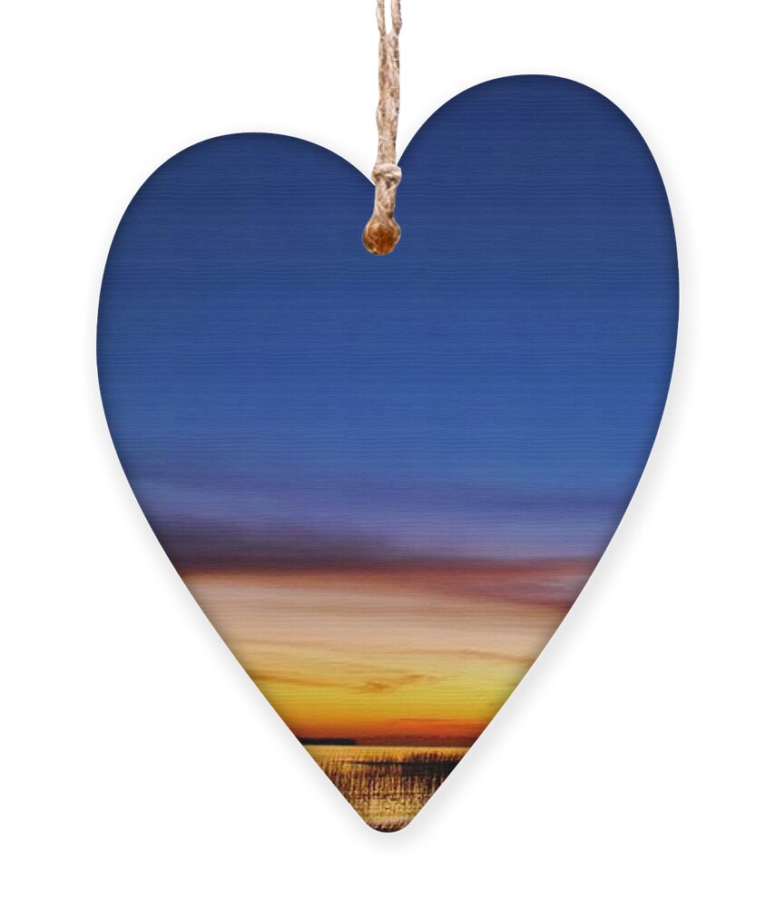 Sunrise Ornament featuring the photograph Just Before Sunrise #1 by Dennis Schmidt