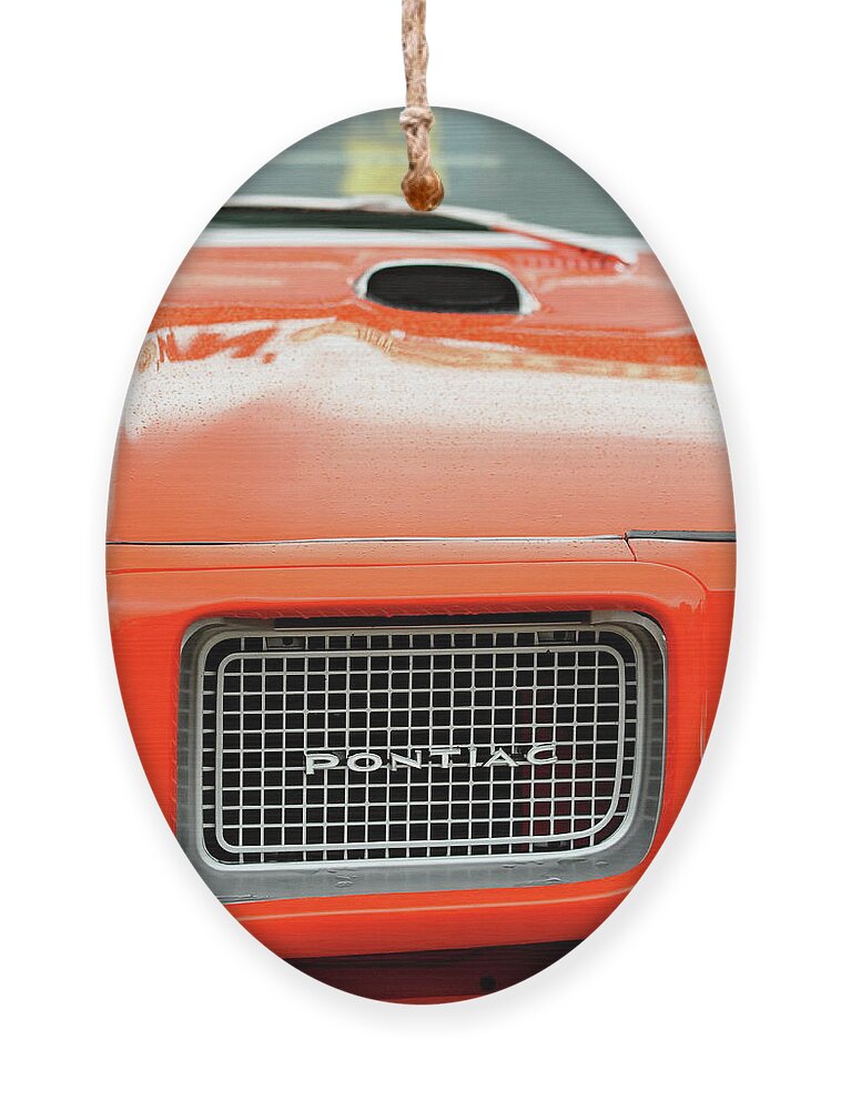 Pontiac Gto Ornament featuring the photograph Ooooo Orange by Lens Art Photography By Larry Trager
