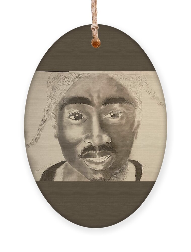 Ornament featuring the drawing PAC #1 by Angie ONeal