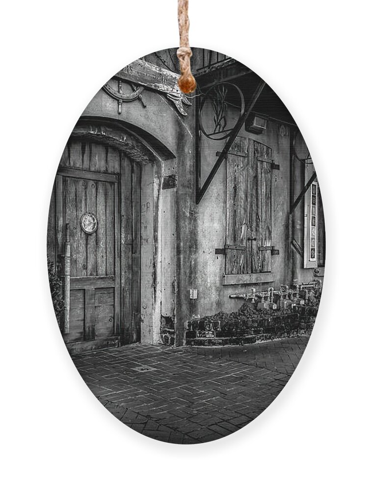 Savannah Ornament featuring the photograph River Street in Historic Savannah by Shelia Hunt