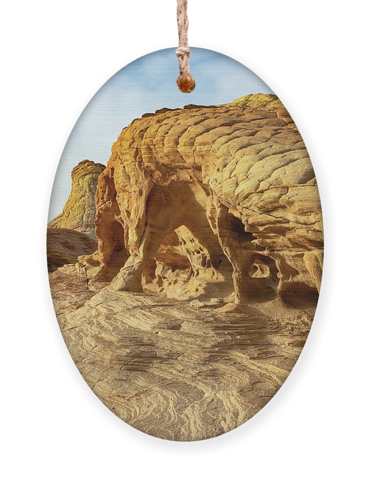 Nevada Ornament featuring the photograph Rock Monster #1 by James Marvin Phelps