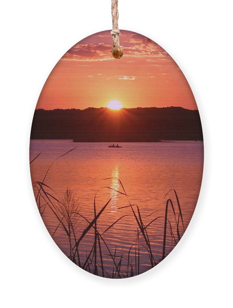 Lake Ornament featuring the photograph Shangri-la #1 by Mary Walchuck