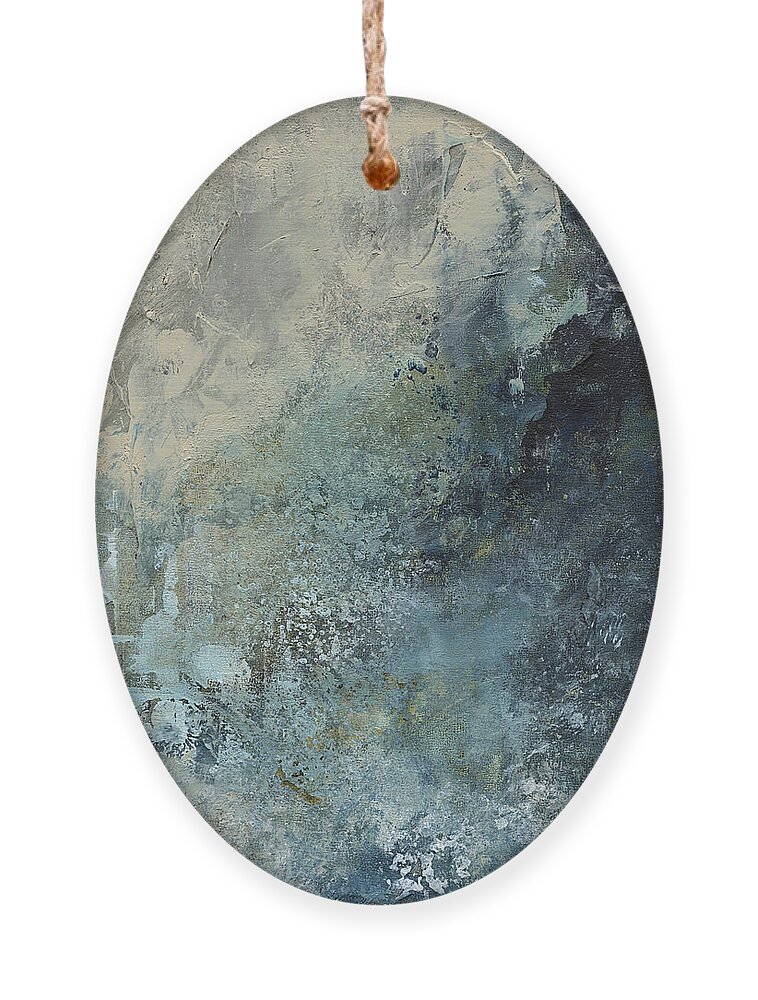 Abstract Ornament featuring the painting Unearthed #1 by Jai Johnson