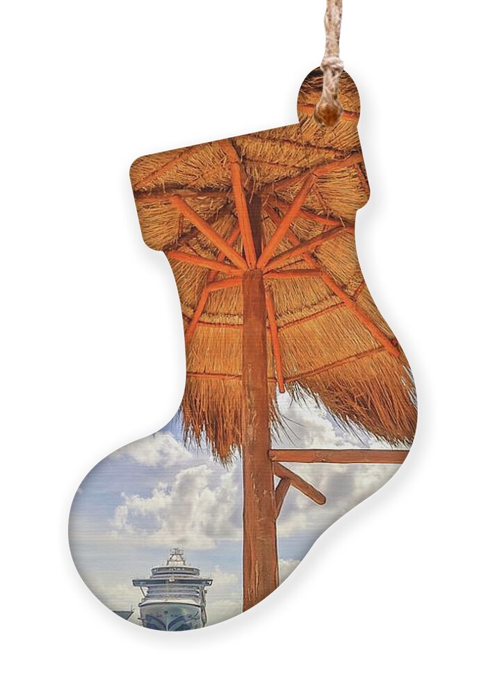 Costa Maya Mexico Ornament featuring the photograph Costa Maya Mexico #10 by Paul James Bannerman