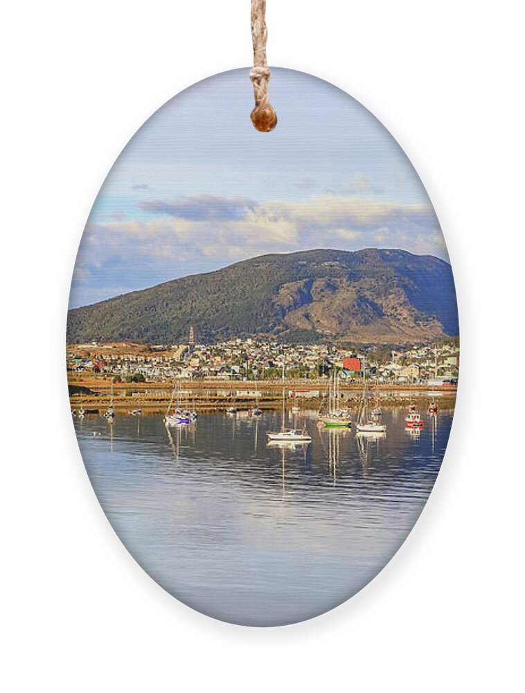 Ushuaia Ornament featuring the photograph Ushuaia, Argentina #14 by Paul James Bannerman