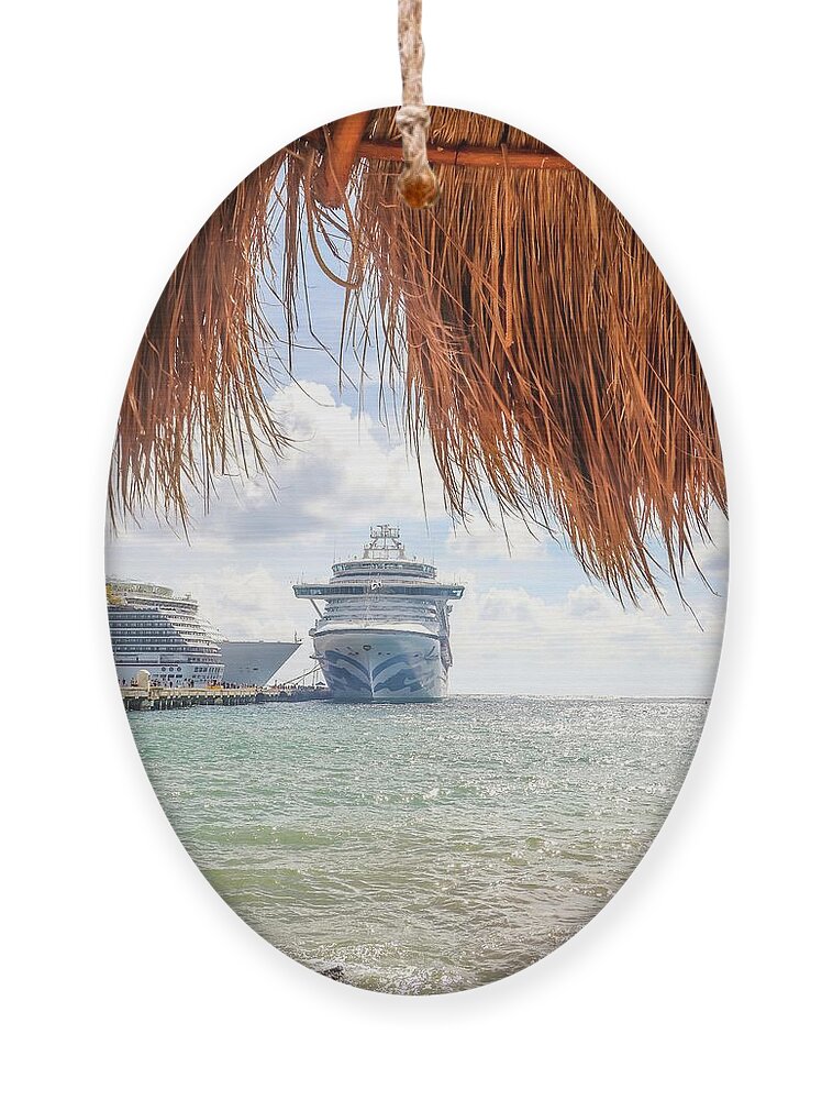 Costa Maya Mexico Ornament featuring the photograph Costa Maya Mexico by Paul James Bannerman