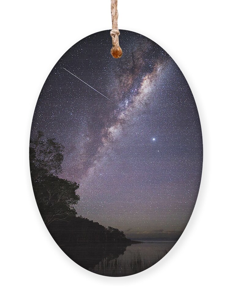 Night Ornament featuring the photograph 2006astro1 by Nicolas Lombard