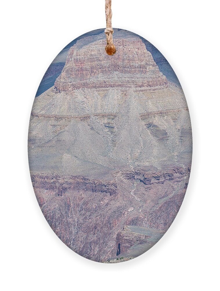 The Grand Canyon Ornament featuring the digital art The Grand Canyon by Tammy Keyes