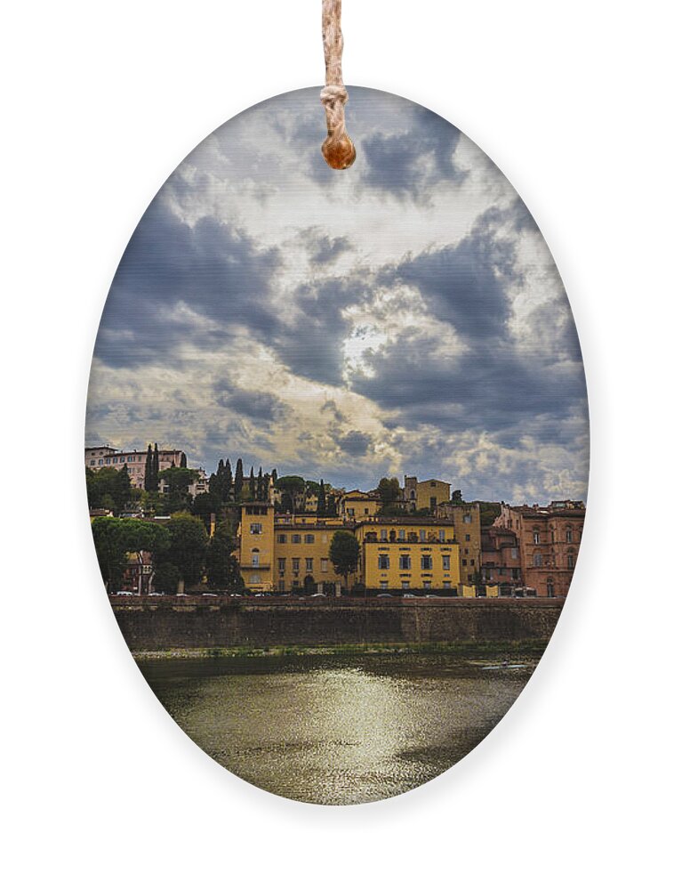 Architecture Ornament featuring the photograph Panorama of Florence #4 by Fabiano Di Paolo