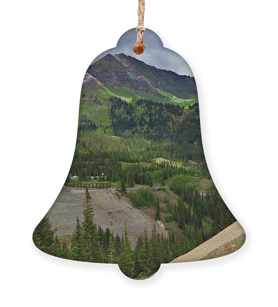 Colorado Ornament featuring the photograph 550 View by Lana Trussell