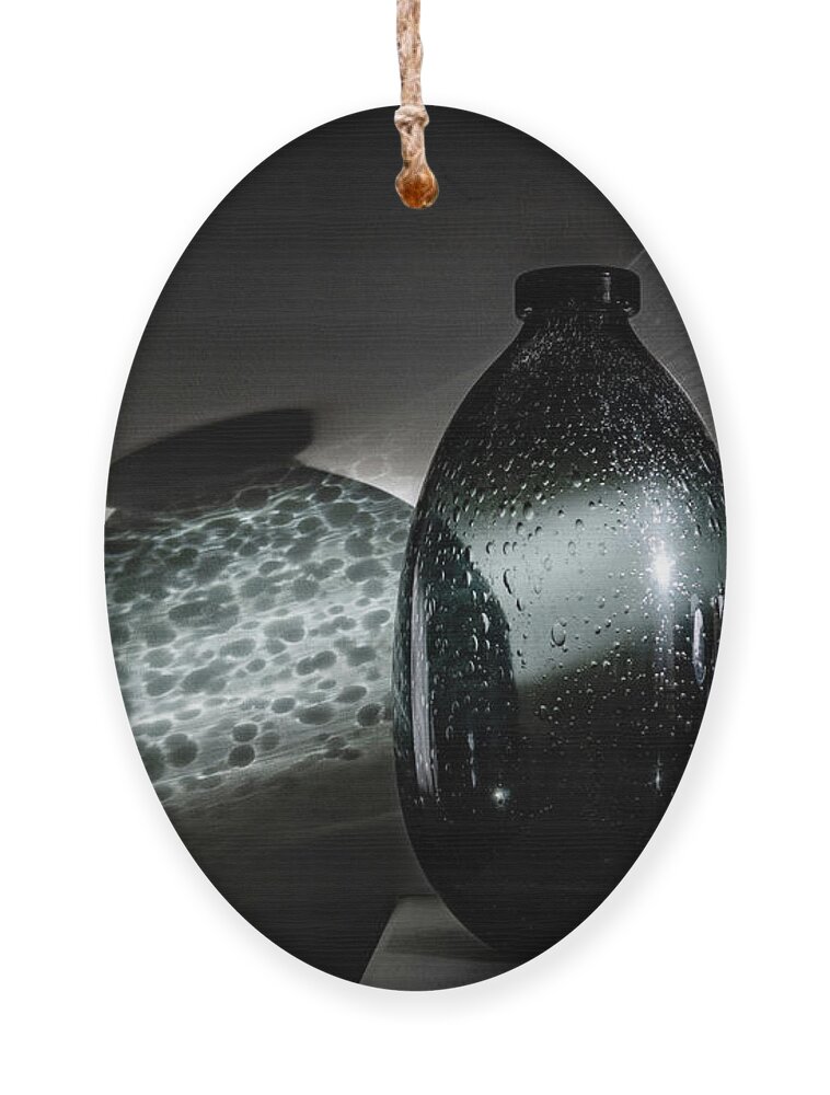 2021 Ornament featuring the photograph A Grey Vase by Charles Hite