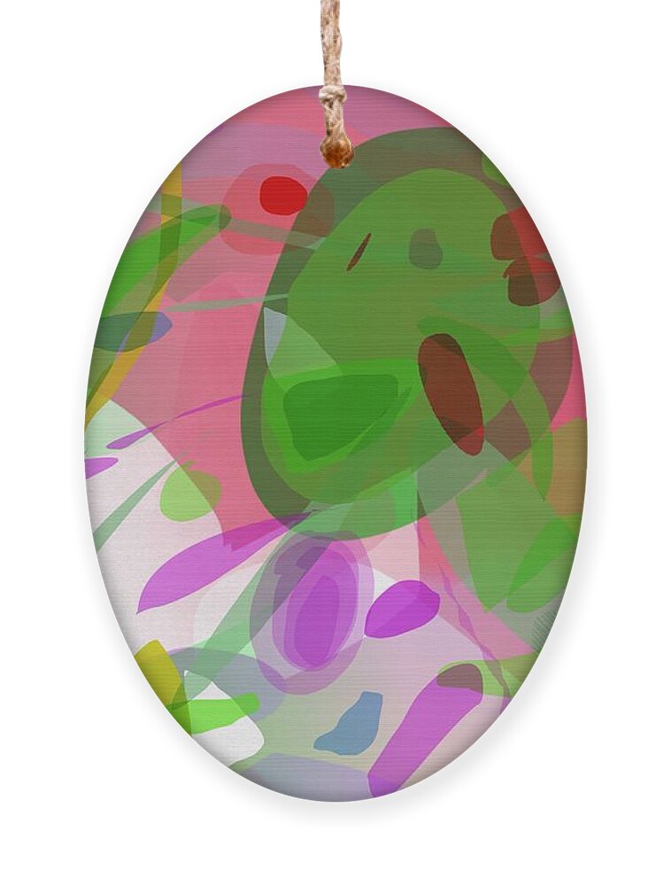 Abstract Ornament featuring the digital art Abstractionation by Joe Roache