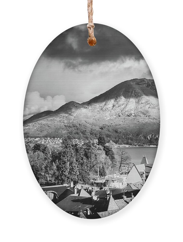 Storm Ornament featuring the photograph Annecy Storm by Steven Nelson