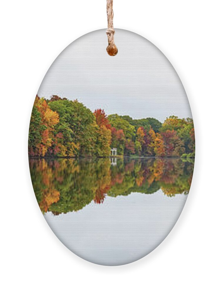 Autumn Ornament featuring the photograph Autumn Panorama by Kevin Suttlehan
