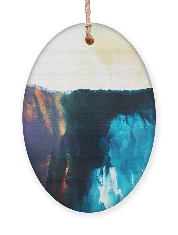  Ornament featuring the painting Awaken by Linda Bailey