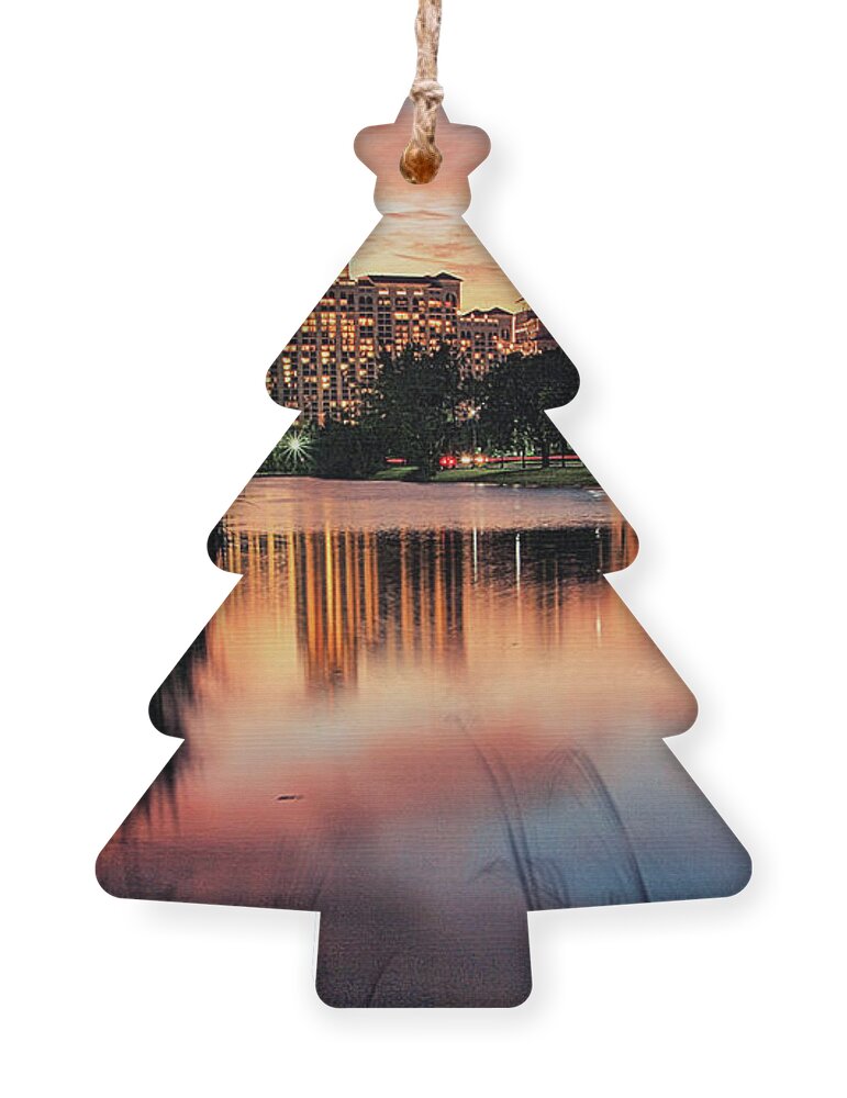 Bahamas Ornament featuring the photograph Baha mar Reflections by Montez Kerr