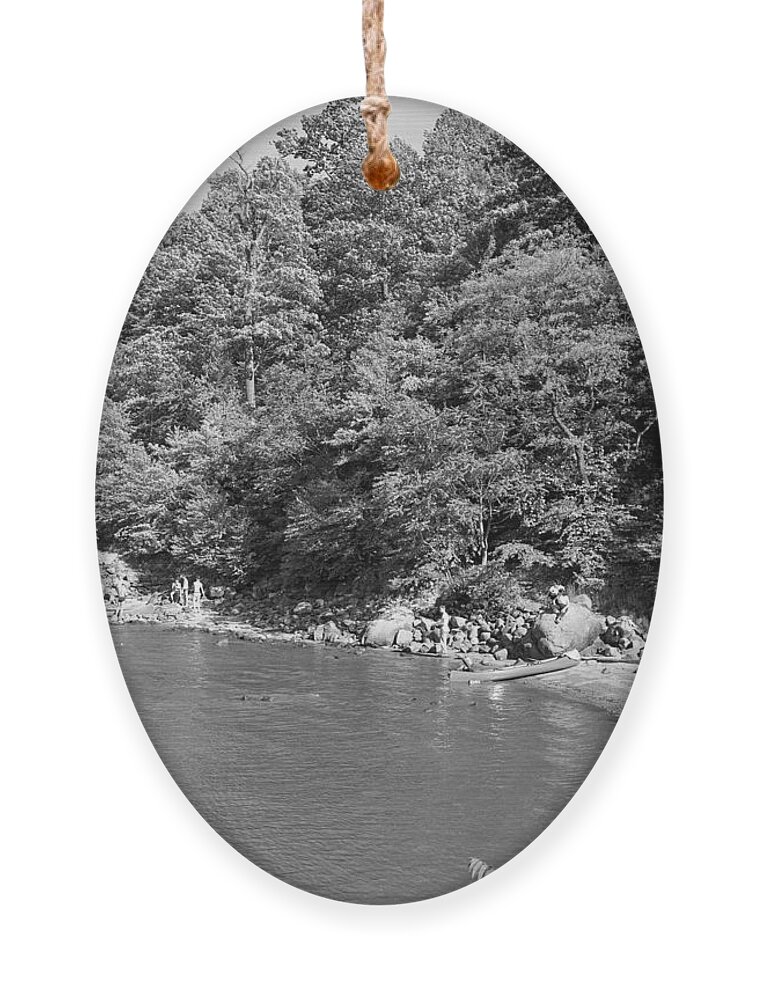 Inwood Ornament featuring the photograph Bare Ass Beach by Cole Thompson
