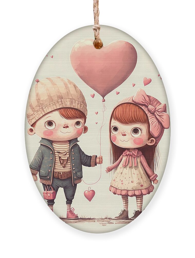 Be My Valentine Ornament featuring the photograph Be my Valentine 2 by Lilia S