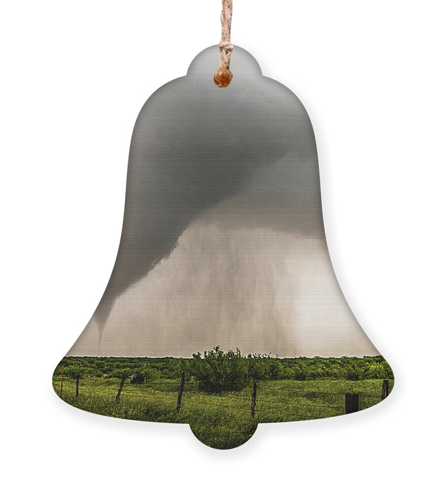 Tornado Ornament featuring the photograph Bee Stinger Tornado by Marcus Hustedde