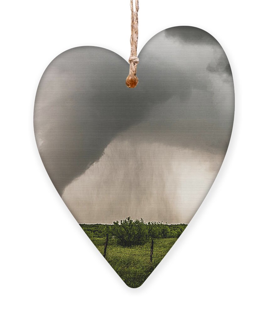 Tornado Ornament featuring the photograph Bee Stinger Tornado by Marcus Hustedde