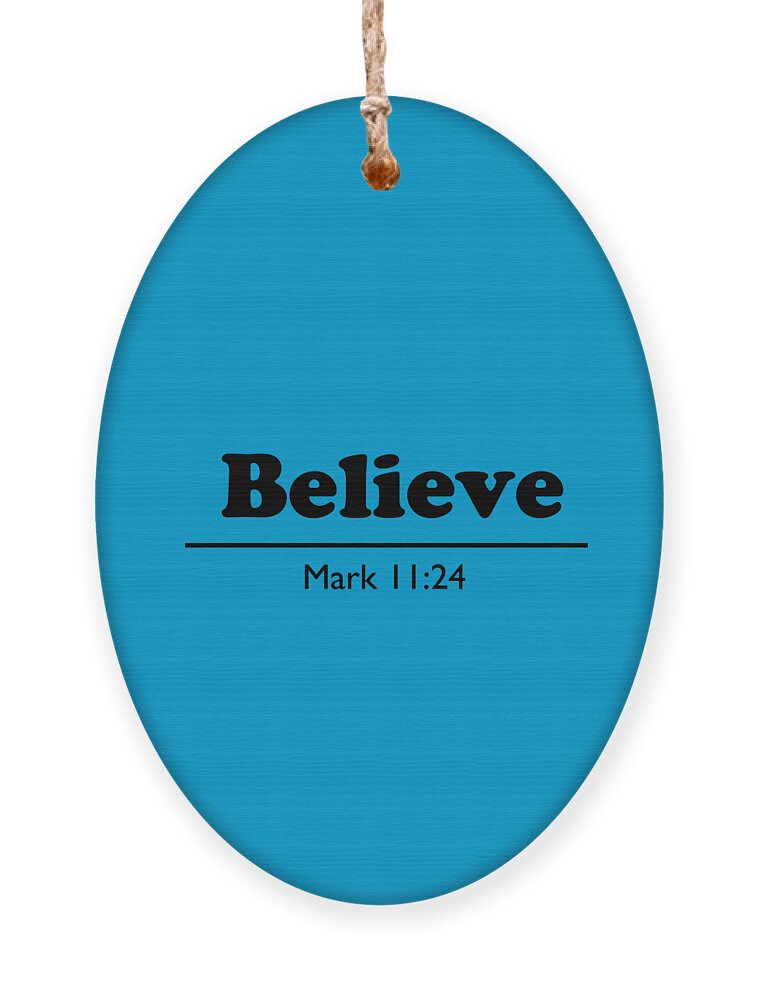 Believe Ornament featuring the photograph Believe by Rocco Leone