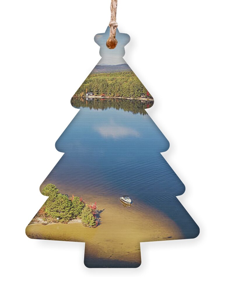  Ornament featuring the photograph Berry Bay - Ossipee Lake, NH by John Rowe