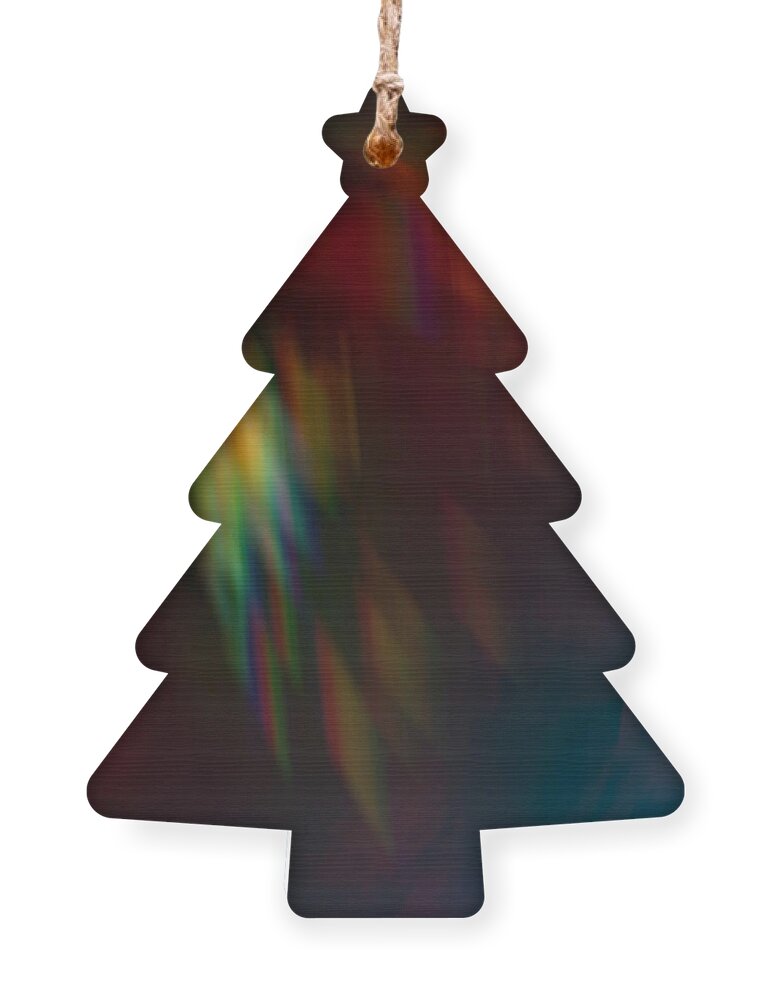  Ornament featuring the digital art Blurry Feeling by Glenn Hernandez
