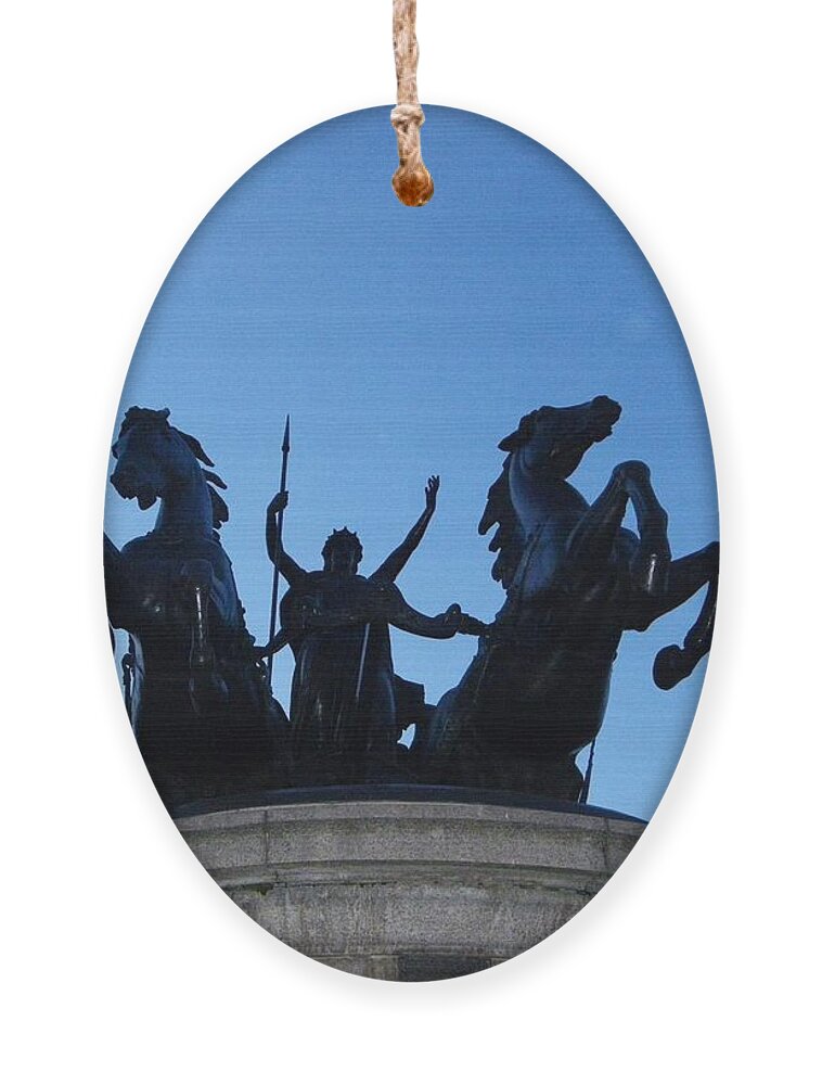 Boudicca Ornament featuring the photograph Boudicca by Lisa Mutch