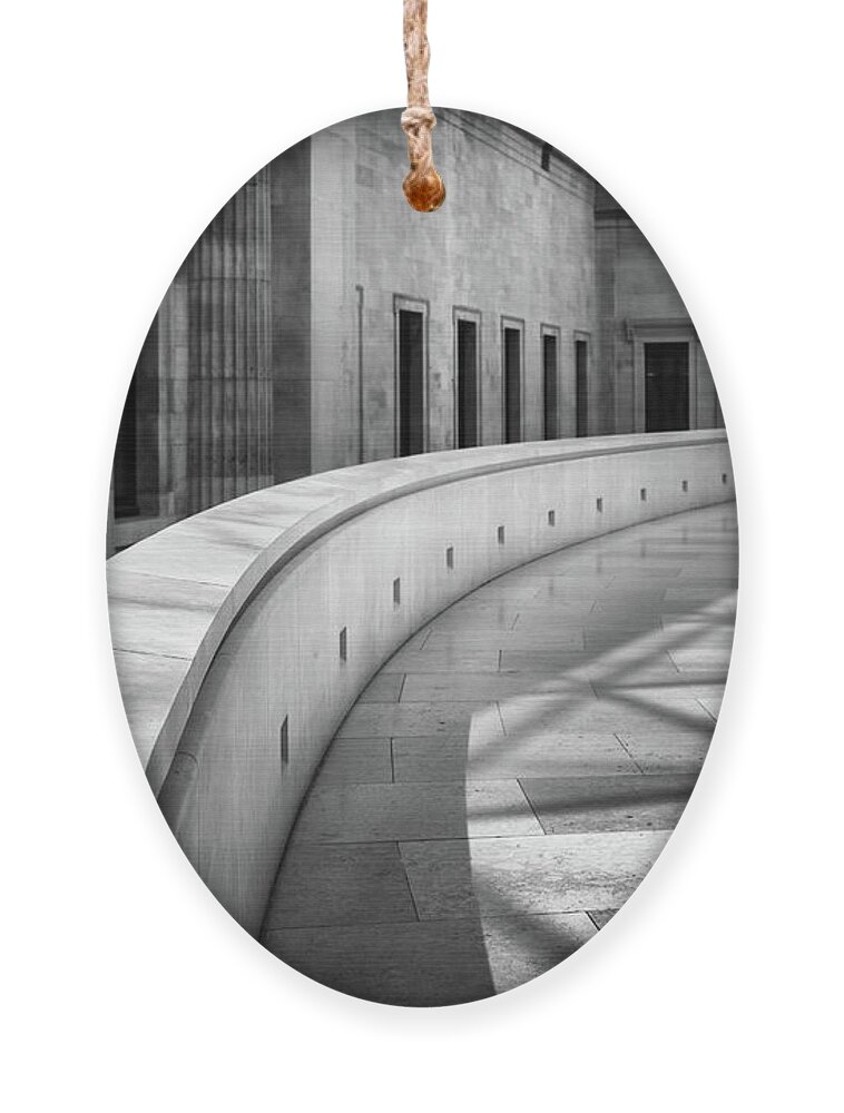 British Ornament featuring the photograph British Museum 2 by Nigel R Bell