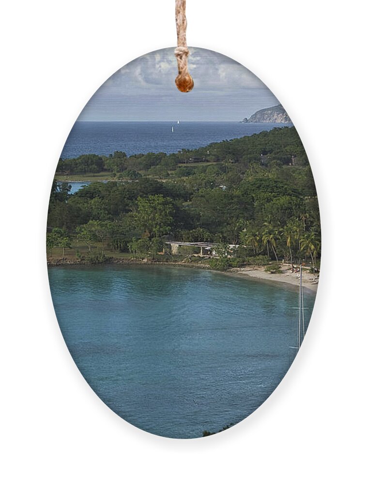 Beach Ornament featuring the photograph Caneel Bay Resort on St. John by Matthew DeGrushe