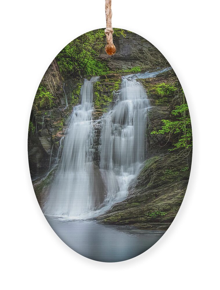 Cascades Ornament featuring the photograph Cascades at Hanging Rock by Shelia Hunt