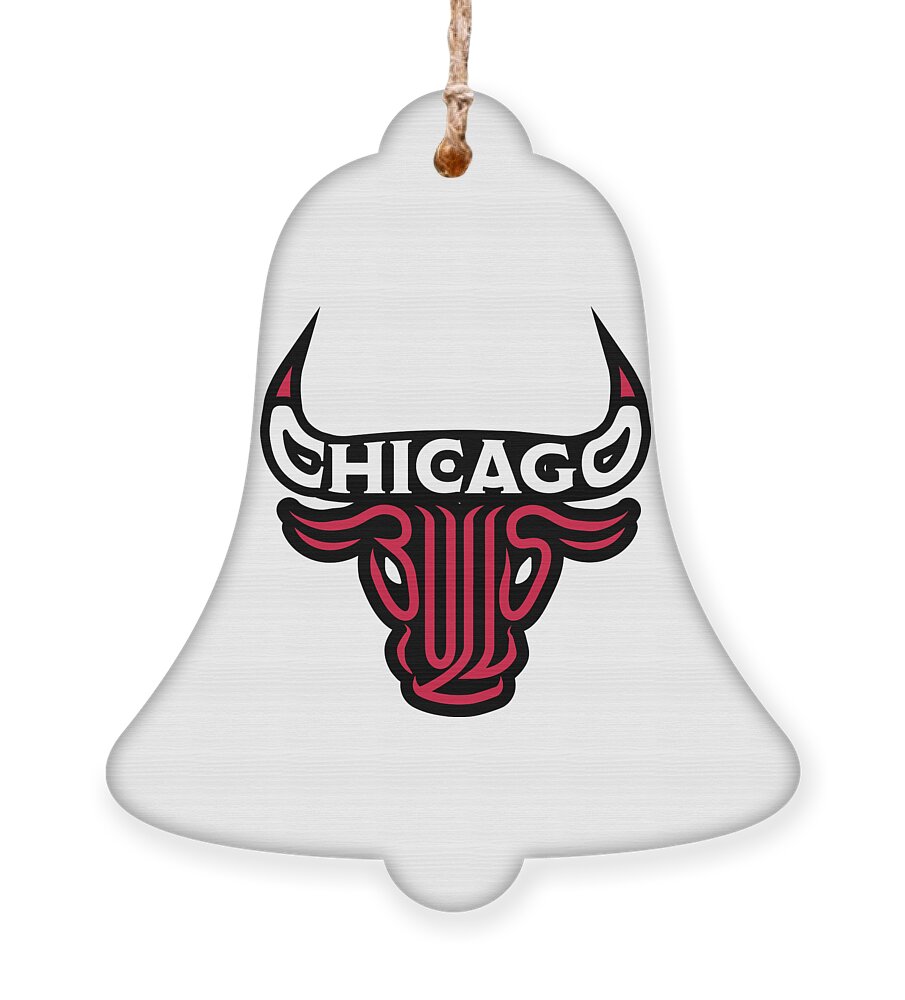 Chicago Bulls Logo Ornament by Rosa English - Pixels