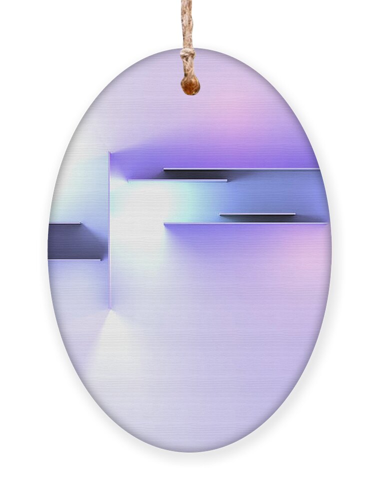 Light Ornament featuring the digital art Chromaticity 3 by Scott Norris