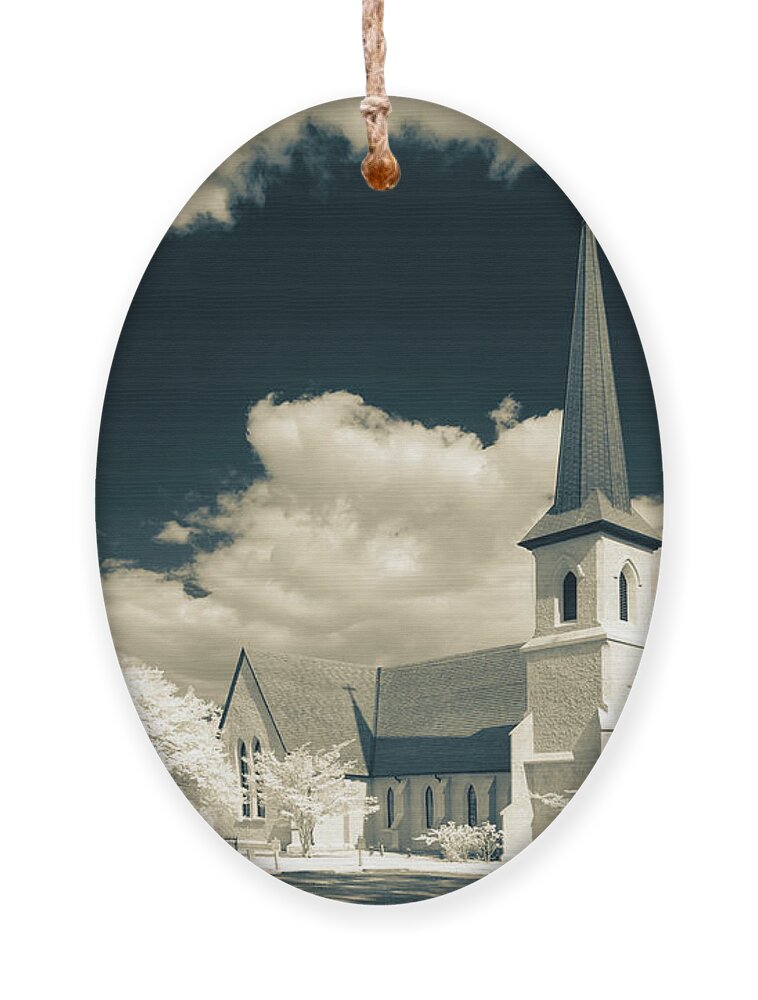 2016 Ornament featuring the photograph Church of the Holy Cross by Charles Hite