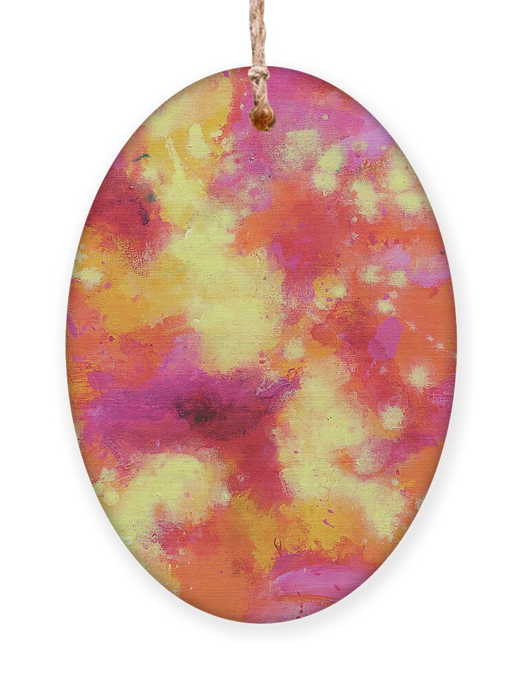 Abstract Ornament featuring the painting Citrus by Maria Meester