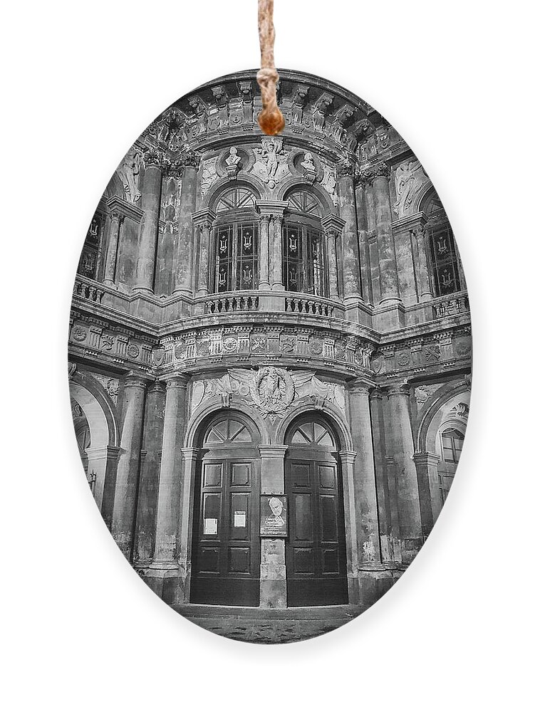 Italy Ornament featuring the photograph Classic Architecture of Sicily by Monroe Payne