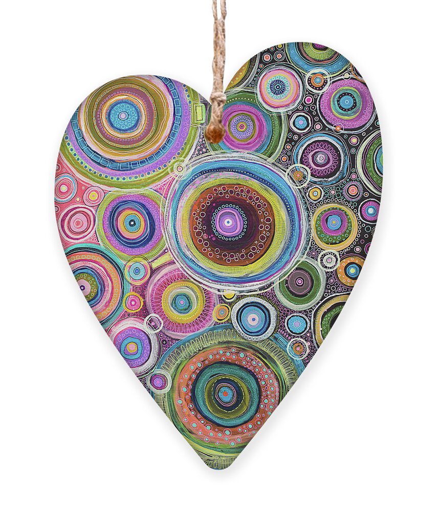 Color My Soul Ornament featuring the painting Color My Soul by Tanielle Childers