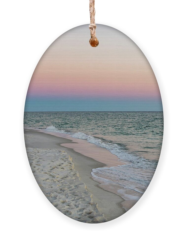Golden Hour Ornament featuring the photograph Colorful Beach by Beachtown Views