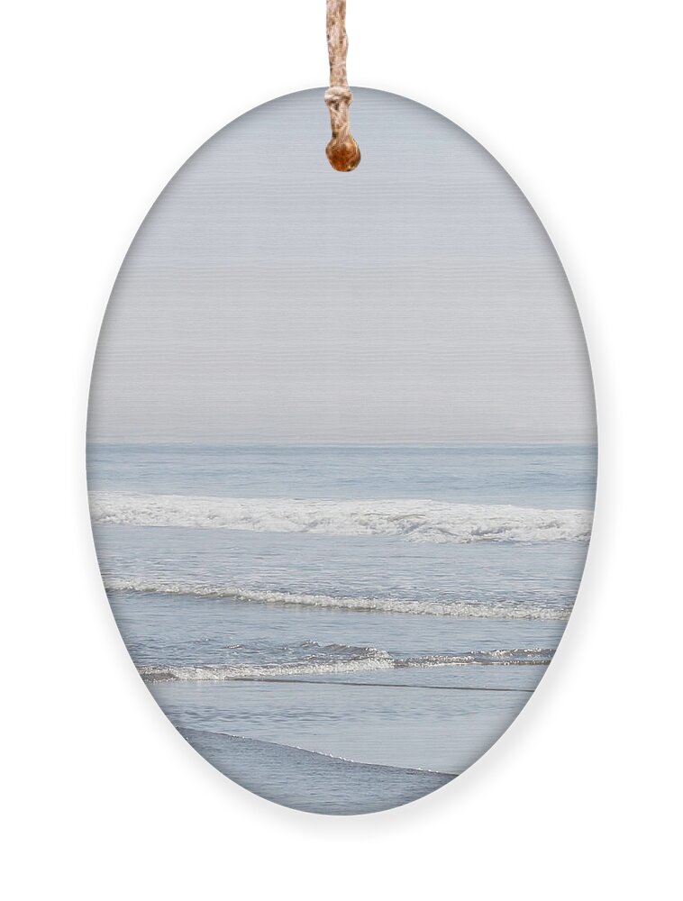 Ocean Ornament featuring the photograph Cool Misty Morning by Ana V Ramirez