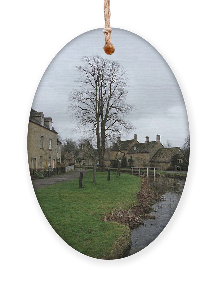Cotswold Ornament featuring the photograph Cotswolds Village by Roxy Rich