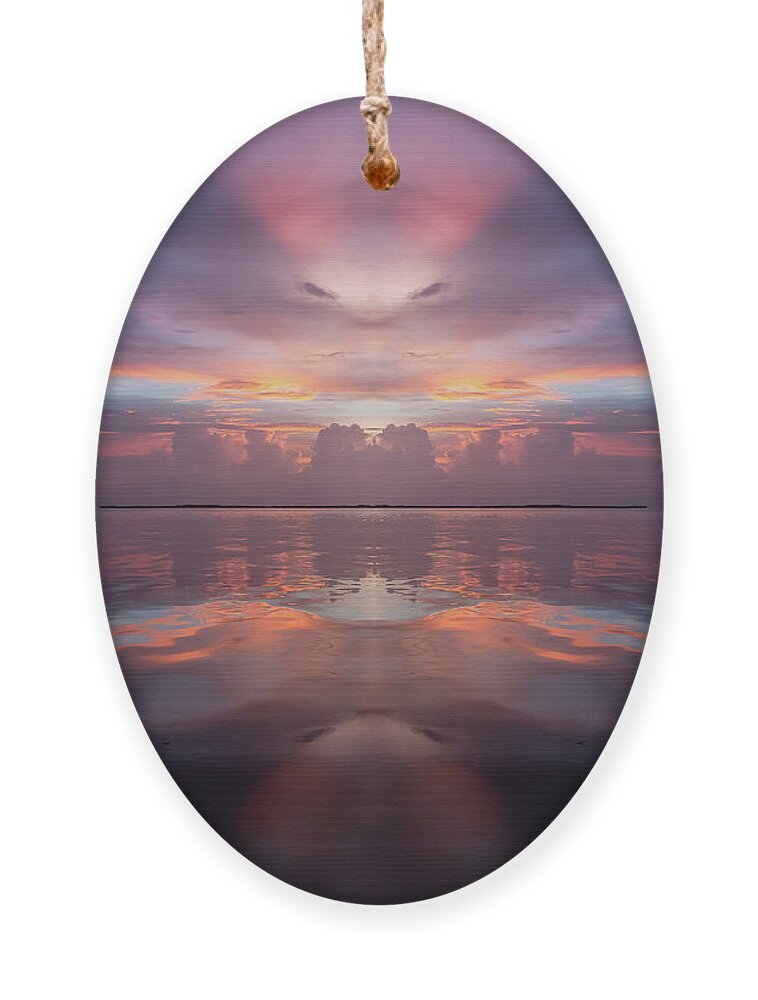 From My Kayak Ornament featuring the photograph Dancing Spirit of Florida Bay by Louise Lindsay
