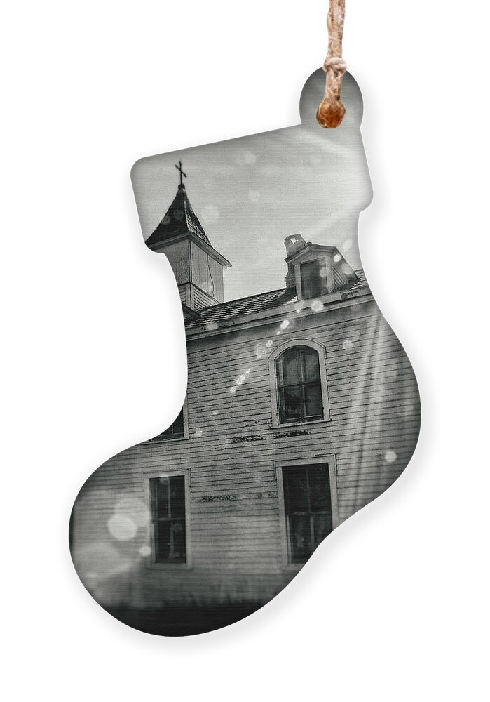 Convent Ornament featuring the photograph Deep Morning Sun by Cynthia Dickinson