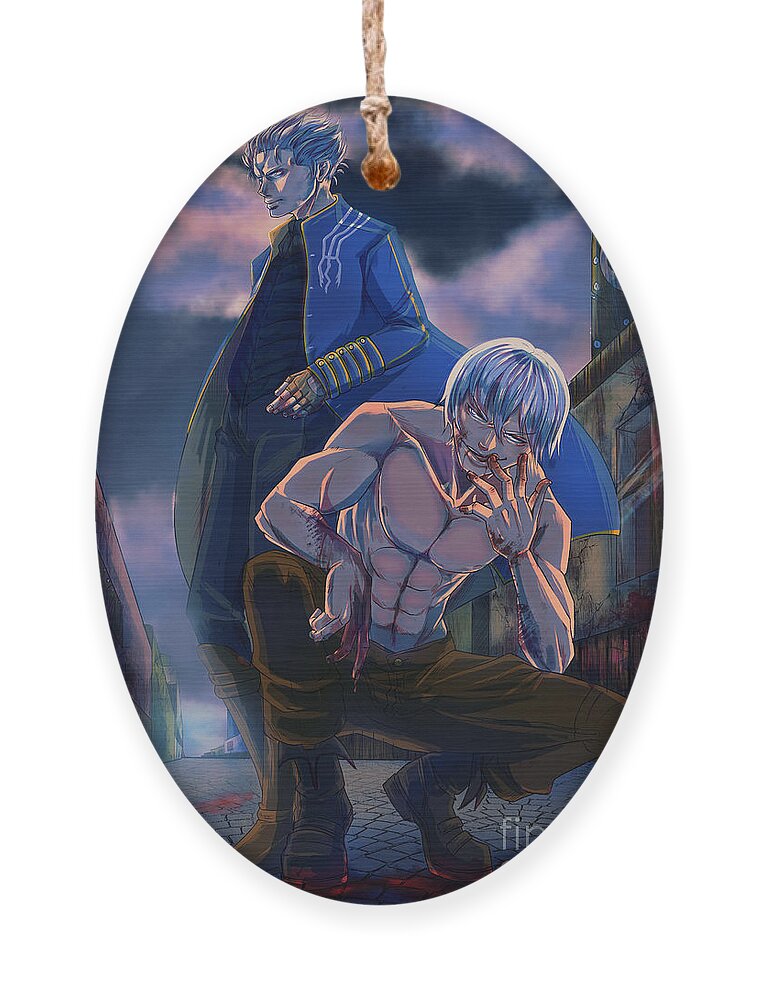 Devil May Cry - Dante and Vergil Greeting Card by Azrael Art