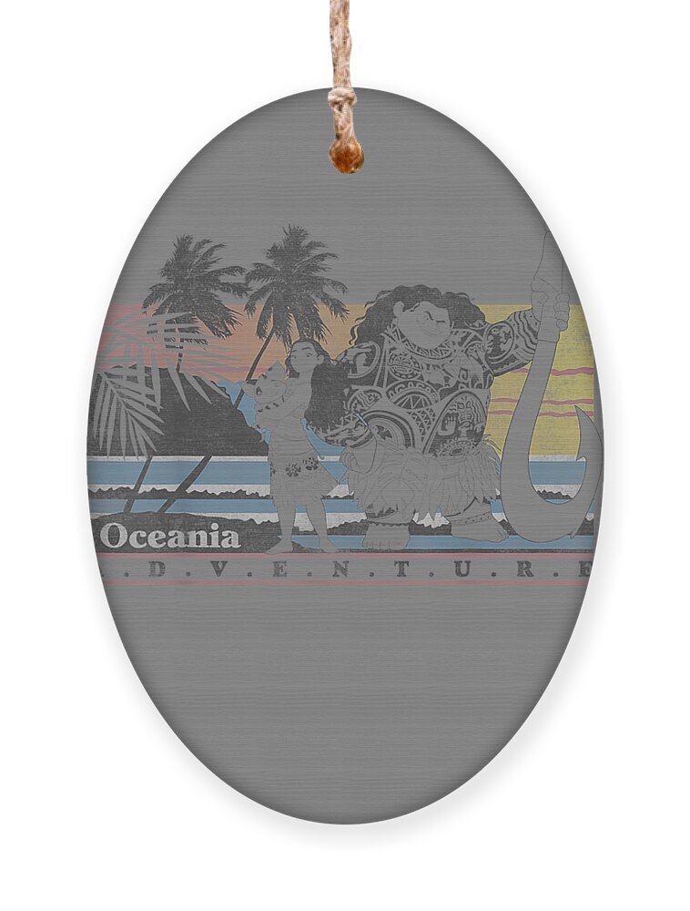 Disney Moana Maui Pua Oceania Adventure Vintage Ornament by Teddih Feyza -  Fine Art America