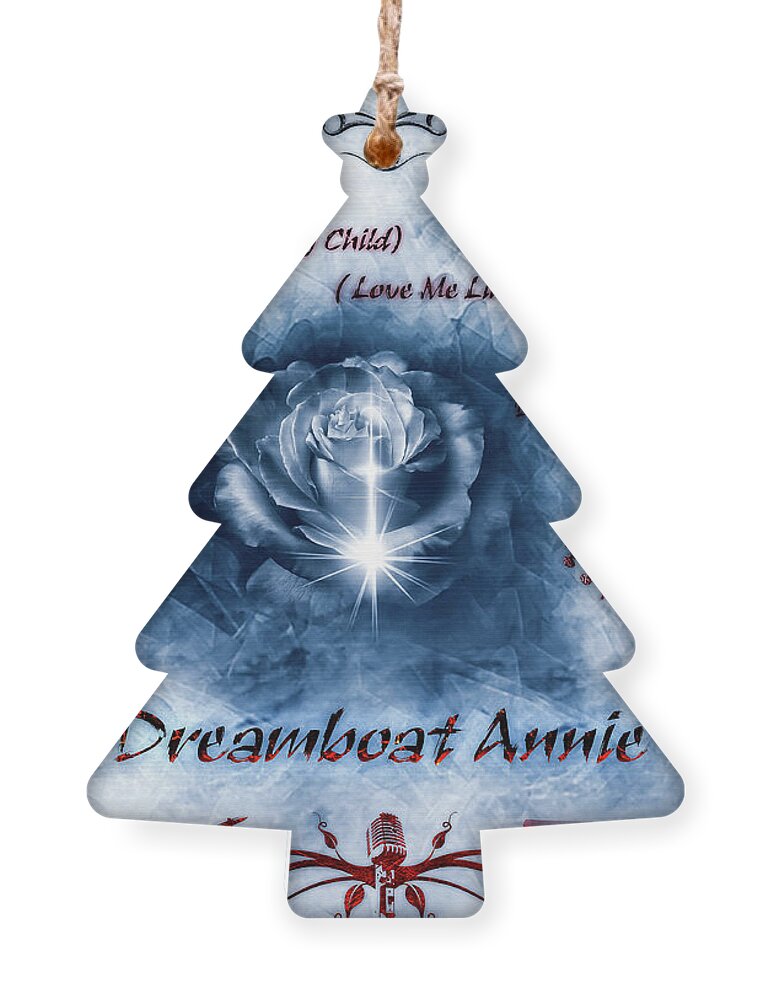 Dreamboat Ornament featuring the digital art Dreamboat Annie by Michael Damiani