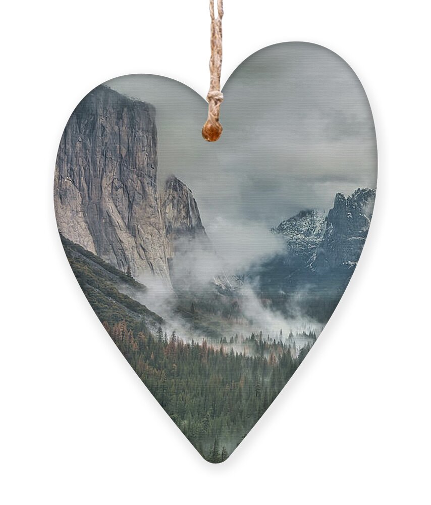 Yosemite Ornament featuring the photograph El Cap by Dan McGeorge