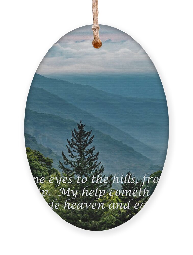Scripture Ornament featuring the photograph Finding Help by Marcy Wielfaert