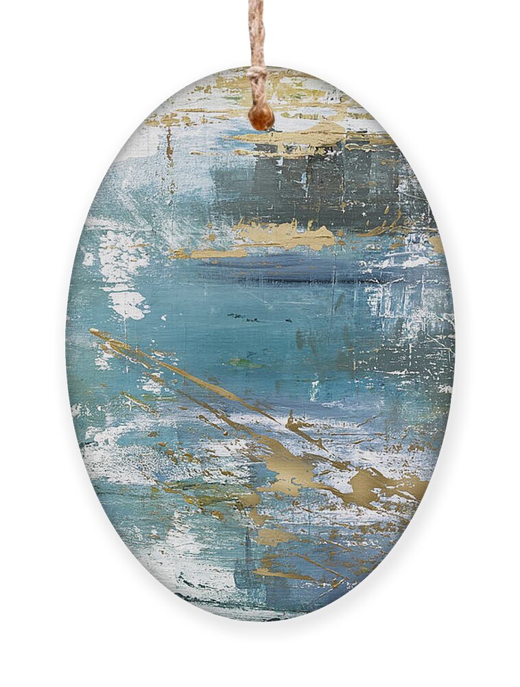 Water Ornament featuring the painting For This Very Purpose II by Linda Bailey